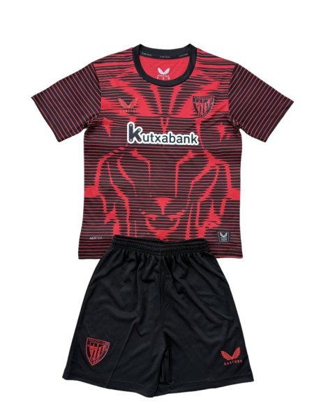 Quatrième maillot extérieur de l'Athletic Bilbao, taille 2526 (maillot + short)