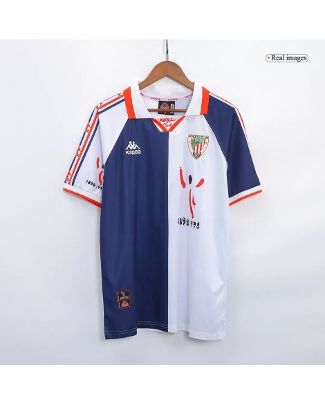 Maillot Athletic Club de Bilbao 1997/98 Extérieur Rétro