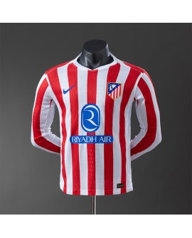 Maillot domicile manches longues de l'Atlético Madrid 2025/26 - Player