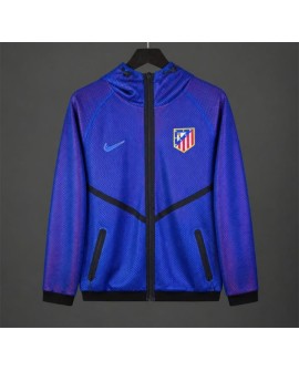 Coupe-vent bleu de l'Atlético de Madrid pour la saison 26/27