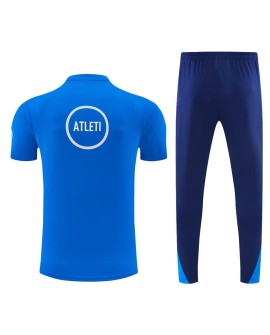 Maillot d'entraînement bleu de l'Atlético de Madrid pour la saison 26/27