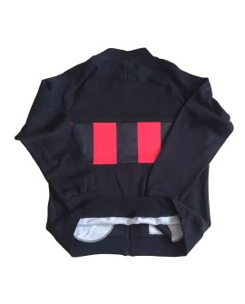 Veste d'entraînement rétro Atletico Madrid 1996 - Noir et rouge