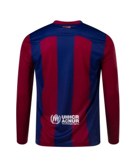 Maillot Barcelone Domicile 2023/24 - Manches Longues