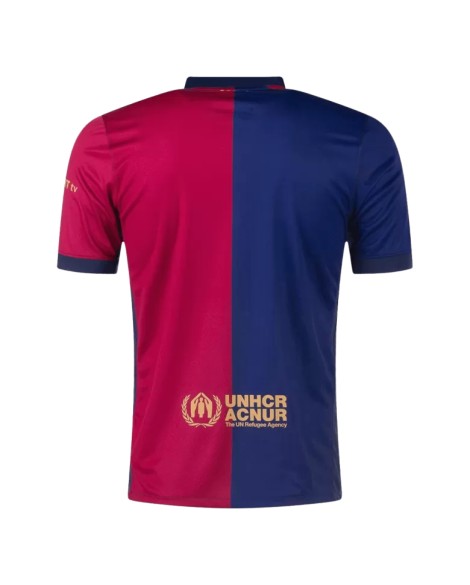 Maillot Domicile Barcelone 2024/25 - 125e Anniversaire (Logo Spotify Sans Texte)