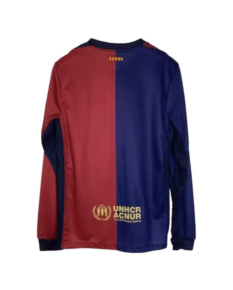 Maillot Domicile Manches Longues Barcelone 2024/25
