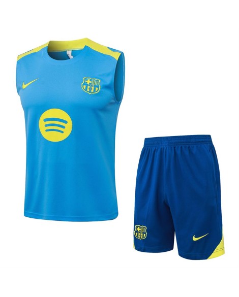 Barcelona Tenue d'entraînement bleu royal 2025/26 Barcelona Tenue d'entraînement bleu royal 2025/26