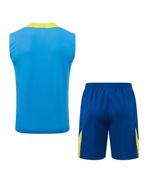 Barcelona Tenue d'entraînement bleu royal 2025/26 Barcelona Tenue d'entraînement bleu royal 2025/26