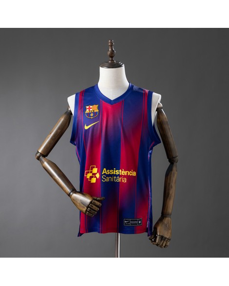 Maillot domicile de basketball du FC Barcelone pour la saison 2025/26