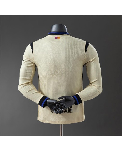 Maillot extérieur manches longues du FC Barcelone pour la saison 2025/26-Player