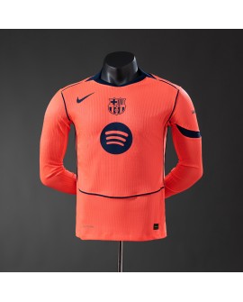 Maillot extérieur manches longues du FC Barcelone 2025/26 -Player