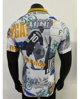 Maillot authentique du FC Barcelone Ronaldo version graffiti 2025/26