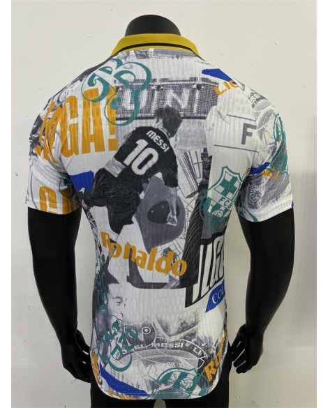 Maillot authentique du FC Barcelone Ronaldo version graffiti 2025/26