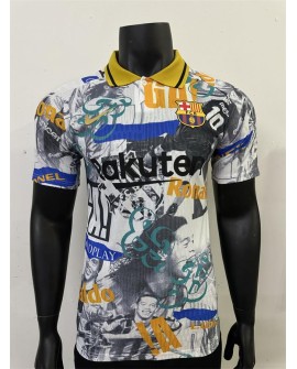 Maillot authentique du FC Barcelone Ronaldo version graffiti 2025/26