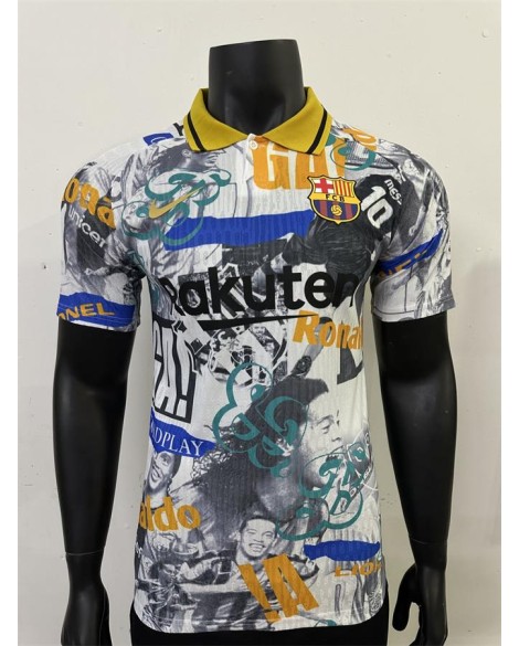 Maillot authentique du FC Barcelone Ronaldo version graffiti 2025/26