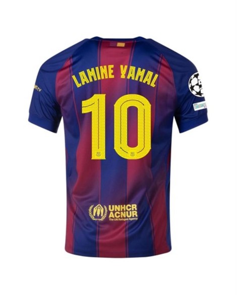 Maillot domicile Lamine Yamal FC Barcelone 25/26 - Ligue des Champions Maillot domicile Lamine Yamal FC Barcelone 25/26 - Ligue des Champions