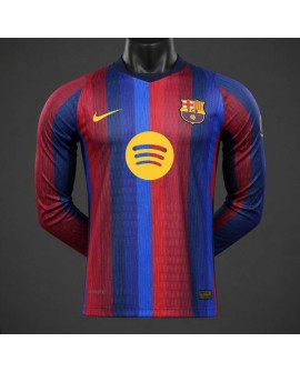 Barcelona Maillot domicile manches longues 2026/27 - player
