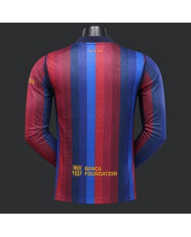 Barcelona Maillot domicile manches longues 2026/27 - player