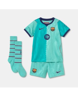 Troisième maillot extérieur du FC Barcelone pour la saison 2026/27(maillot, short et chaussettes) - Enfant