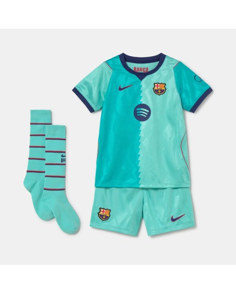 Troisième maillot extérieur du FC Barcelone pour la saison 2026/27(maillot, short et chaussettes) - Enfant Troisième maillot extérieur du FC Barcelone pour la saison 2026/27(maillot, short et chaussettes) - Enfant