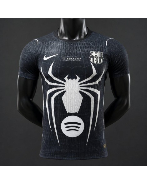 Barcelona Maillot Spider-Man édition spéciale noire 2026/27 - Player Barcelona Maillot Spider-Man édition spéciale noire 2026/27 - Player