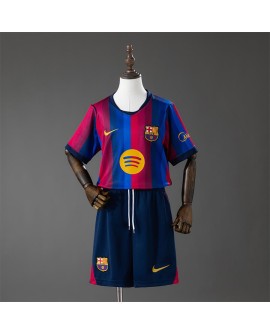 Barcelona Ensemble domicile saison 26/27 (maillot + short) - Enfant