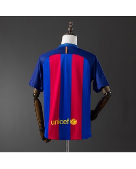 Maillot Domicile Barcelone Rétro 2016/17