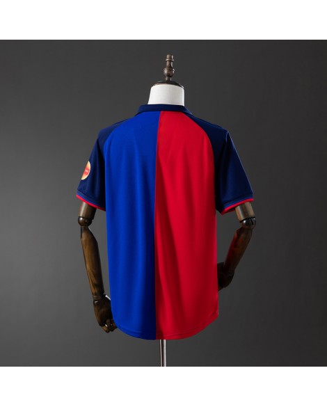 Maillot rétro 100 ans anniversaire domicile de Barcelone 1999/00