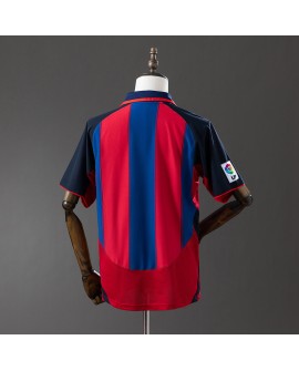 Maillot domicile Barcelone rétro 2003/04