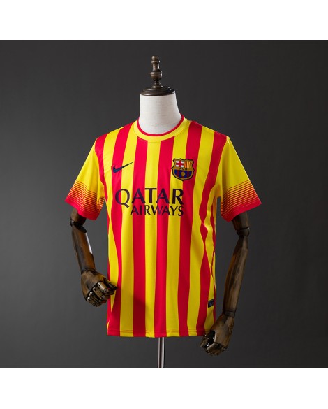 Maillot Barcelone 2013/14 Extérieur Rétro