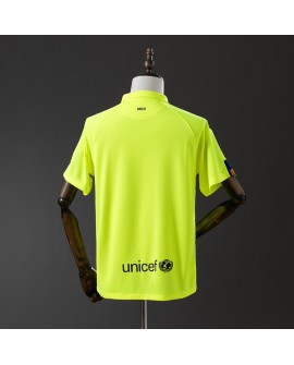 Barcelone Troisième Maillot Extérieur Rétro 2014/15