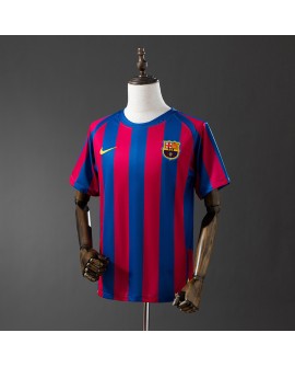 Maillot Domicile Barcelone Rétro 2005/06