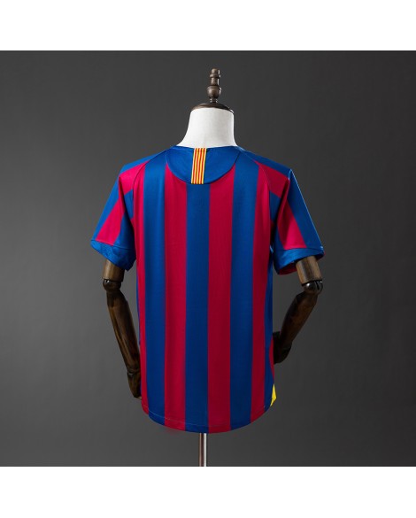 Maillot Domicile Barcelone Rétro 2005/06