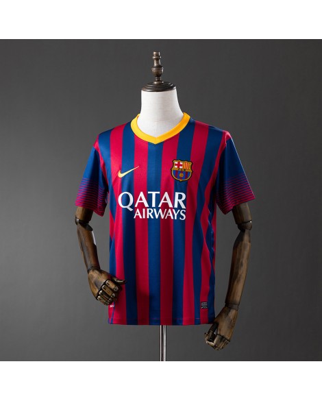 Maillot Barcelone 2013/14 Domicile Rétro