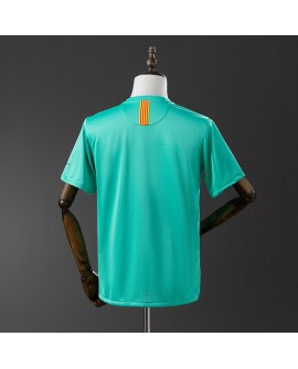 10/11 Maillot de football rétro vert Barcelone extérieur