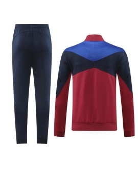 Tenue d'entraînement Barcelone (veste + pantalon) Rouge 2024/25