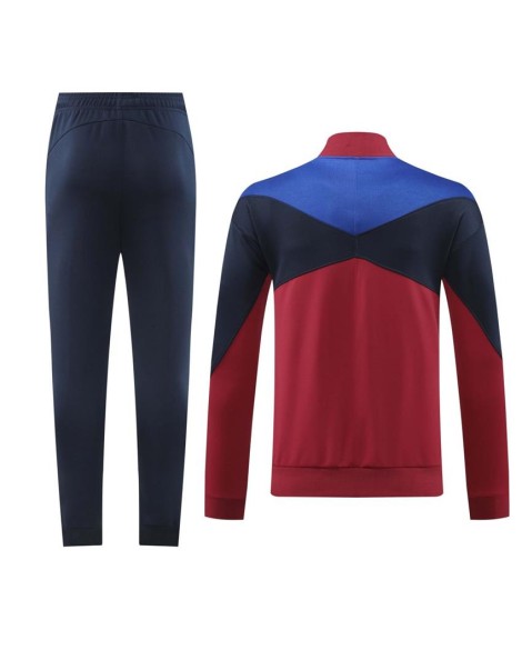 Tenue d'entraînement Barcelone (veste + pantalon) Rouge 2024/25
