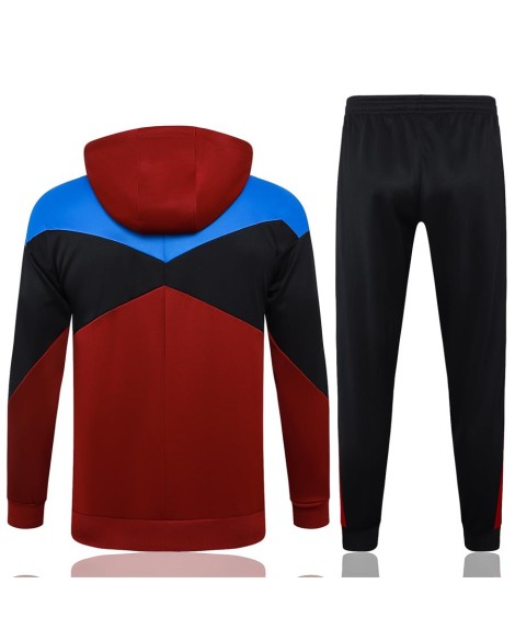 Veste d'entraînement à capuche 2425 Barcelona - Marron