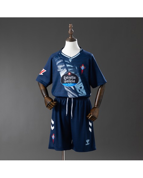 Kit extérieur du Celta Vigo saison 2025/26 - Enfant