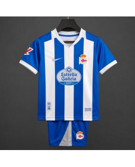 Maillot Domicile du Deportivo La Corogne 2026/27(maillot et short) - Enfants