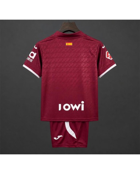 Getafe CF Maillot extérieur bordeaux pour la saison 2026 – Enfant