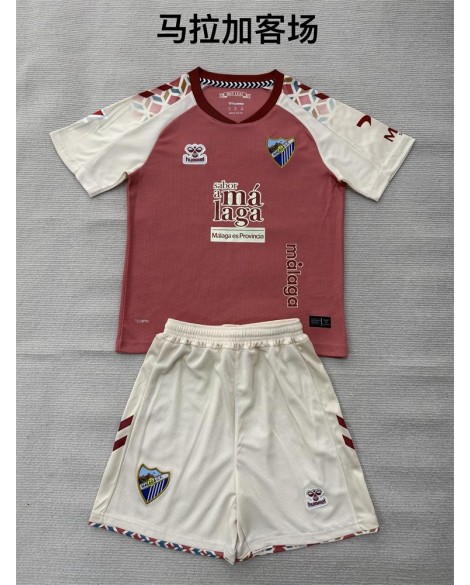Maillot extérieur de Malaga 2026/27(Maillot + Short) - Enfant