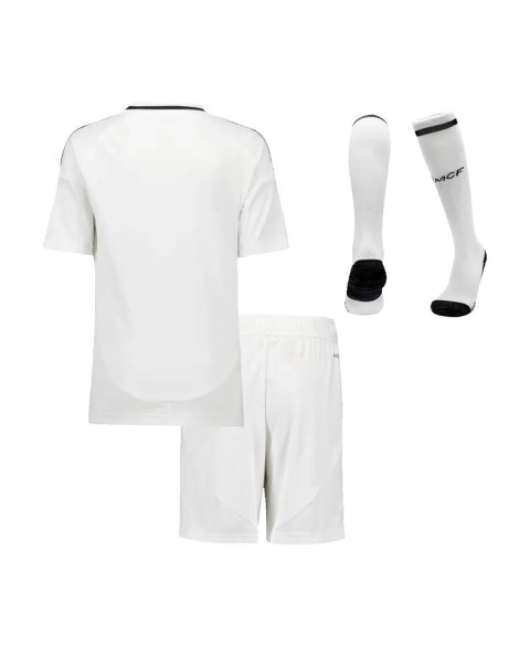 Maillot domicile Real Madrid 2024/25 pour enfants (maillot + short + chaussettes)