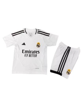 Maillot Real Madrid Domicile 2024/25 Enfant (Maillot + Short)