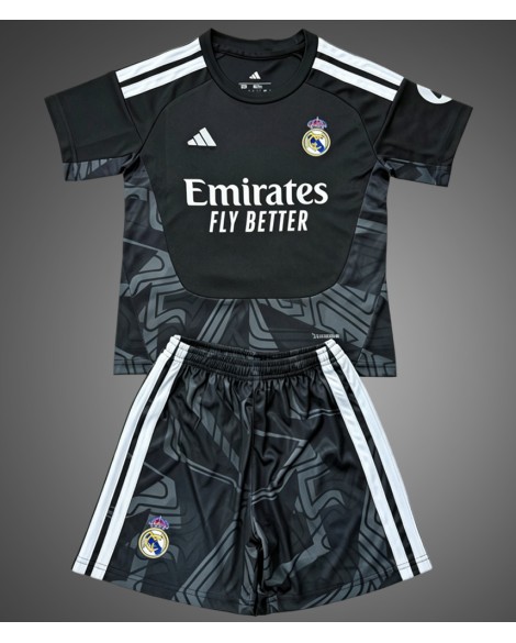 Maillot de gardien de but du Real Madrid 2026/27（Maillot + Short） - Enfant