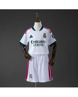 Ensemble de maillots domicile du Real Madrid pour la saison 2026/27 - Enfants
