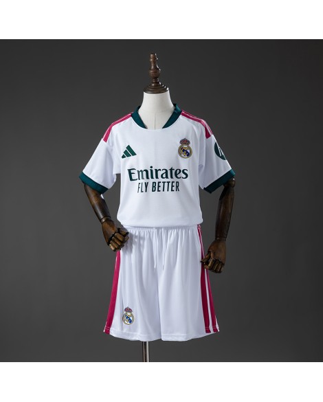 Ensemble de maillots domicile du Real Madrid pour la saison 2026/27 - Enfants