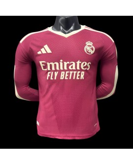 2026/27 Real Madrid Troisième maillot à manches longues - Player 2026/27 Real Madrid Troisième maillot à manches longues - Player