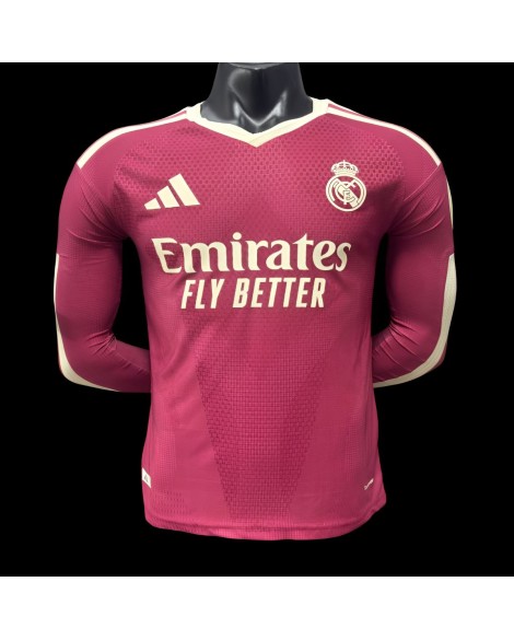 2026/27 Real Madrid Troisième maillot à manches longues - Player 2026/27 Real Madrid Troisième maillot à manches longues - Player