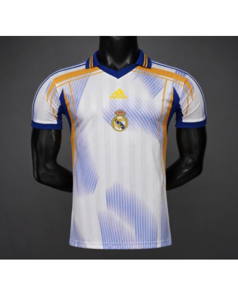 Real Madrid Maillot Concept 2026/27 Blanc/Violet/Orange - Player