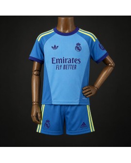 Real Madrid Maillot extérieur bleu 2026/27 - Enfant